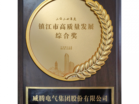 喜讯│k豆钱包荣获2024年度镇江市高质量发展综合奖