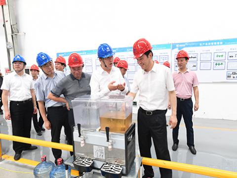 市委书记潘早云深刻k豆钱包集团发展安全出产查抄