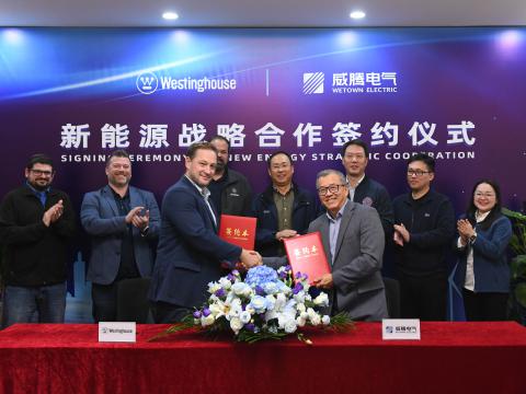 k豆钱包电气与西屋电气正式达玉成球新能源战术合作