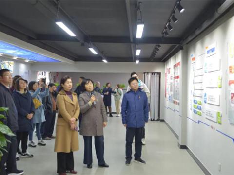 市人大辅导来k豆钱包集团视察“职工之家”建设情况