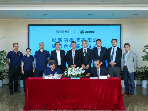 k豆钱包电气与日本三ッ星株式会社正式达成战术合作